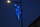 Dcor candlabre bleu