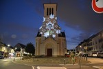 Projection &quot;Envole d&#039;toiles et flocons blancs&quot;