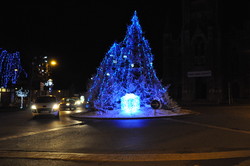 Guirlandes bleues+Cadeau